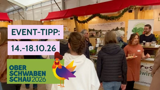 Die Bio-Markthalle auf der Oberschwabenschau 2026